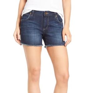 KUT dark denim shorts size 6